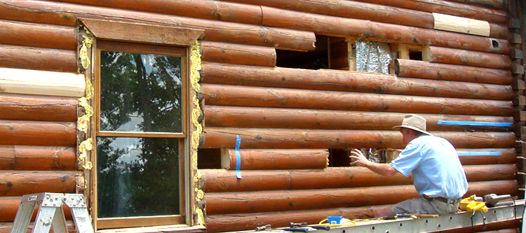 Log Home Repair Douglas County, Georgia